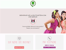 Tablet Screenshot of boutiqueteva.com